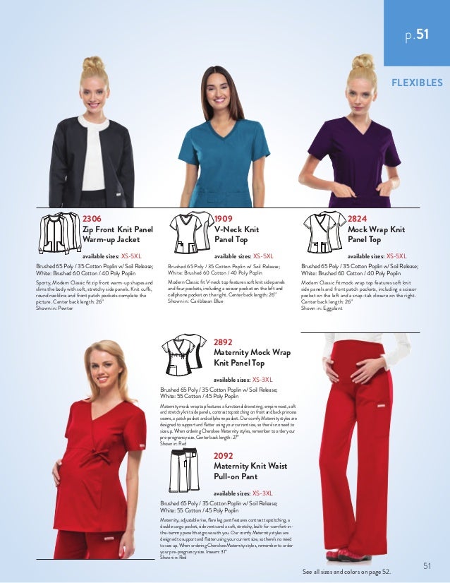 Cherokee uniforms summer2016catalog