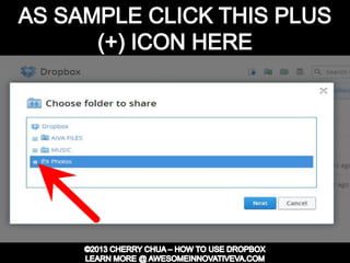 Dropbox Tutorial Guide Presentation