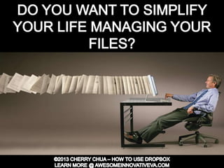 Dropbox Tutorial Guide Presentation