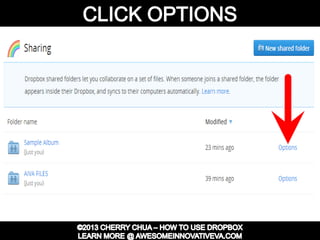 Dropbox Tutorial Guide Presentation