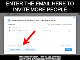 Dropbox Tutorial Guide Presentation
