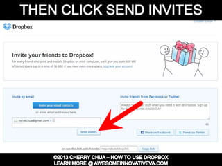 Dropbox Tutorial Guide Presentation