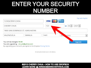 Dropbox Tutorial Guide Presentation