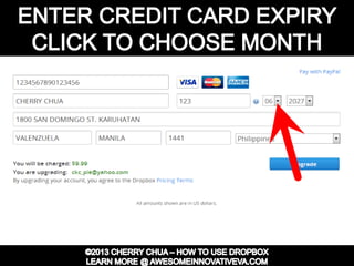 Dropbox Tutorial Guide Presentation