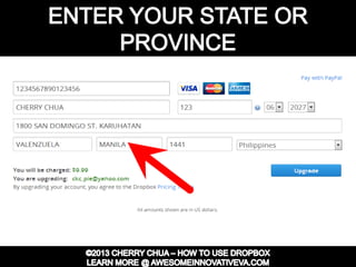 Dropbox Tutorial Guide Presentation