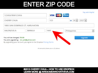 Dropbox Tutorial Guide Presentation