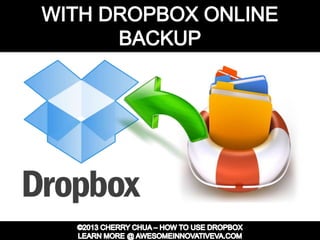 Dropbox Tutorial Guide Presentation