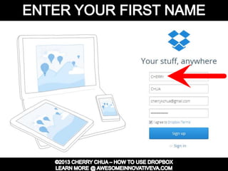 Dropbox Tutorial Guide Presentation