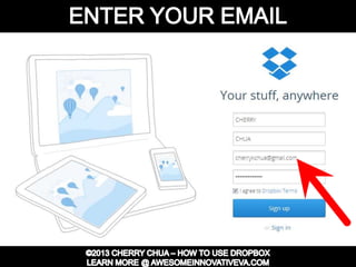 Dropbox Tutorial Guide Presentation