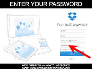 Dropbox Tutorial Guide Presentation