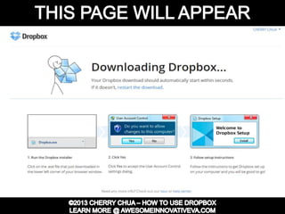 Dropbox Tutorial Guide Presentation