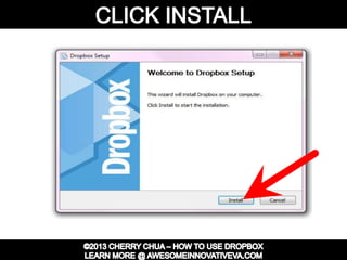 Dropbox Tutorial Guide Presentation