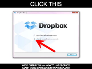 Dropbox Tutorial Guide Presentation