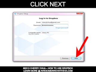 Dropbox Tutorial Guide Presentation