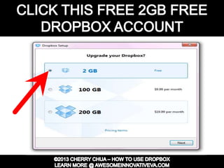 Dropbox Tutorial Guide Presentation