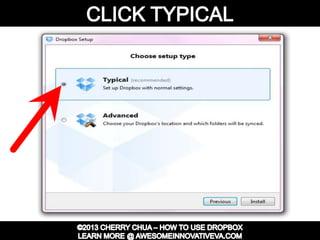 Dropbox Tutorial Guide Presentation