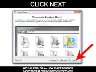 Dropbox Tutorial Guide Presentation