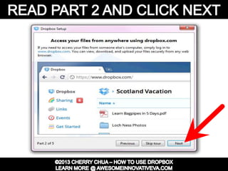 Dropbox Tutorial Guide Presentation