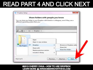 Dropbox Tutorial Guide Presentation