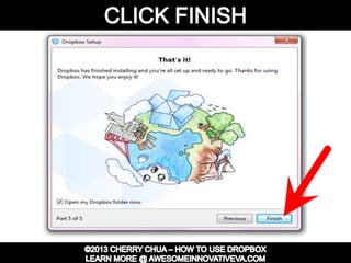 Dropbox Tutorial Guide Presentation