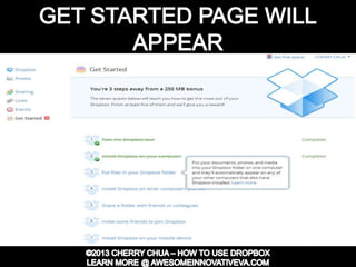 Dropbox Tutorial Guide Presentation