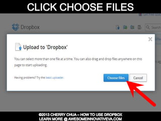 Dropbox Tutorial Guide Presentation