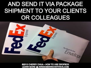 Dropbox Tutorial Guide Presentation