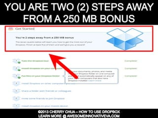 Dropbox Tutorial Guide Presentation