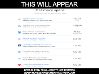 Dropbox Tutorial Guide Presentation