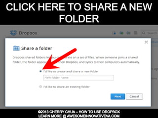Dropbox Tutorial Guide Presentation