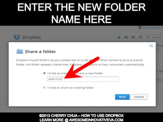 Dropbox Tutorial Guide Presentation