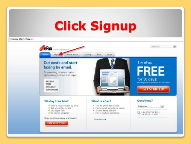 what is efax