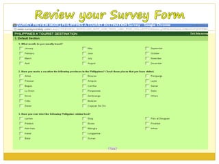 Survey Monkey Tutorial Guide | PPT