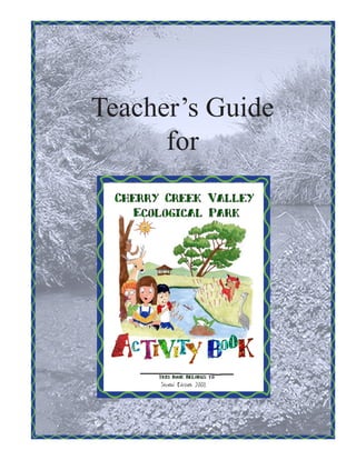 Teacher’s Guide
      for




     Second Edition 2008
 