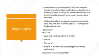 Macular dystrophies introduction to latest diagnostic method | PPTX