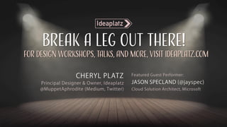 Collaborative Creativity through Improv (Cheryl Platz & Jason Specland at DesignOps Summit 2018)