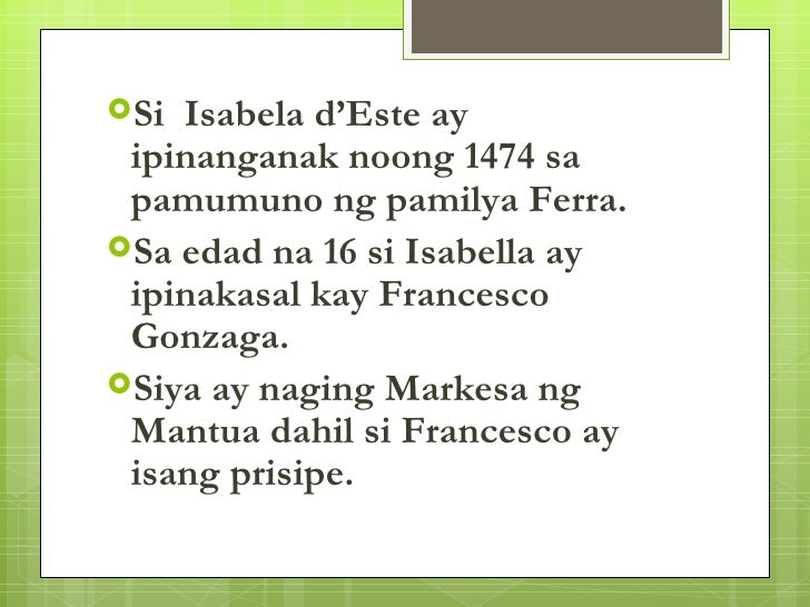 Mga Dakilang Kababaihan ng Renaissance