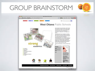 GROUP BRAINSTORM




   West Ottawa Public Schools
 