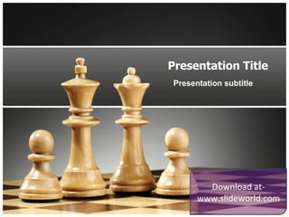 Presentation Title Presentation Subtitle Download at- www.slideworld.com 