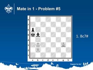 Mate in 1 - Problem #5
1. Bc7#
 