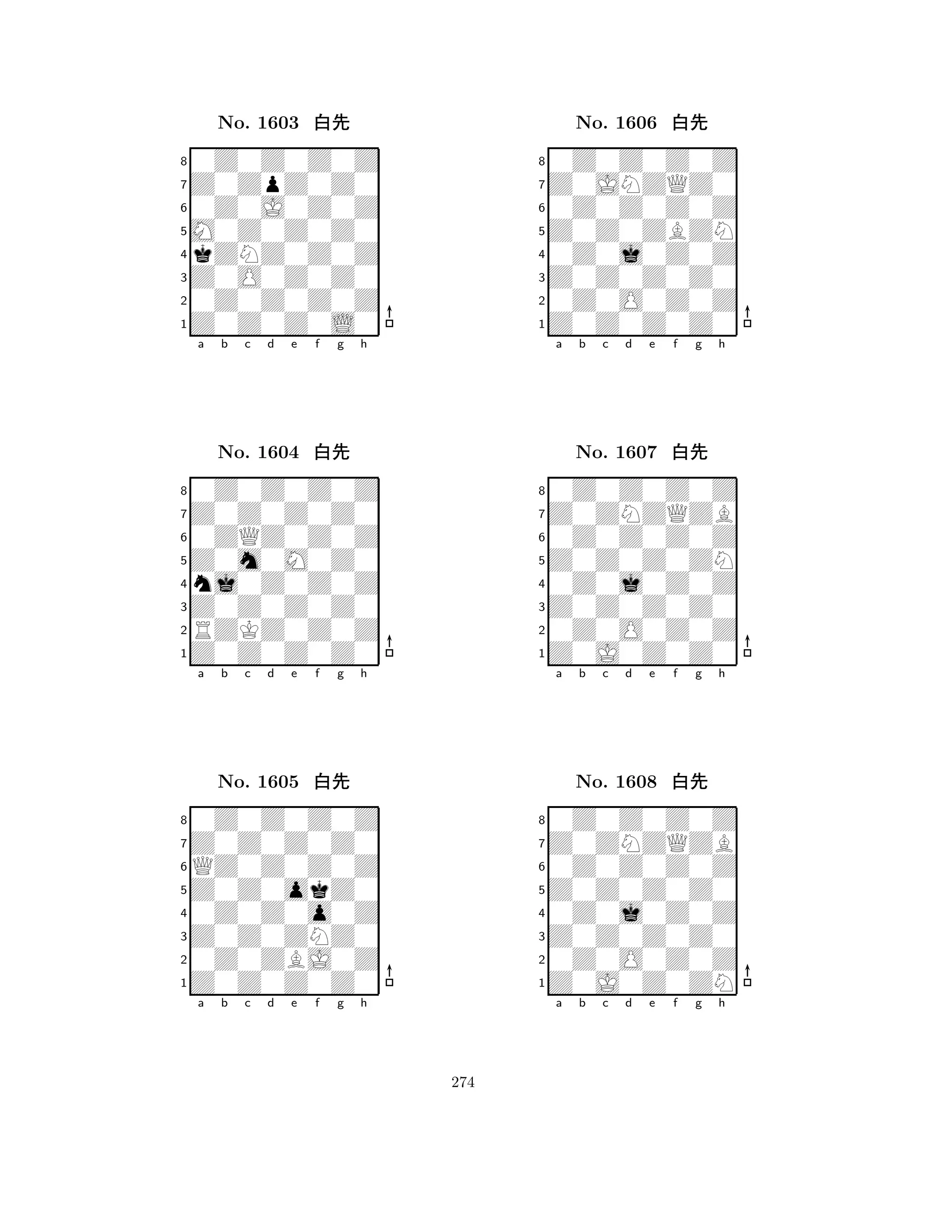 M0Z0Z0Z0 
8Z0Z0Z0L0 
Z0O0Z0Z0 
0Z0Z0Z0Z 
kZNZ0Z0Z 
0Z0Z0Z0Z 
Z0ZpZ0Z0 
0Z0J0Z0Z 
No. 1603 xk 
7654321Z0Z0Z0Z0 
0Z0Z0Z0Z 
a b c d e f g h 
0ZQZ0Z0Z 
Z0m0M0Z0 
No. 1604 xk 
8nj0Z0Z0Z 
765Z0Z0Z0Z0 
RZKZ0Z0Z 
Z0Z0Z0Z0 
4321Z0Z0Z0Z0 
0Z0Z0Z0Z 
a b c d e f g h 
QZ0Z0Z0Z 
Z0Z0okZ0 
No. 1605 xk 
80Z0Z0o0Z 
765Z0Z0Z0Z0 
0Z0ZBJ0Z 
Z0Z0ZNZ0 
4321a b c d e f g h 
Z0Z0ZBZN 
8Z0Z0Z0Z0 
Z0Z0Z0Z0 
0Z0O0Z0Z 
0Z0j0Z0Z 
0Z0Z0Z0Z 
Z0JNZQZ0 
0Z0Z0Z0Z 
No. 1606 xk 
7654321Z0ZNZQZB 
0Z0Z0Z0Z 
a b c d e f g h 
0Z0Z0Z0Z 
Z0Z0Z0ZN 
No. 1607 xk 
80Z0j0Z0Z 
765Z0J0Z0Z0 
0Z0O0Z0Z 
Z0Z0Z0Z0 
4321Z0ZNZQZB 
0Z0Z0Z0Z 
a b c d e f g h 
0Z0Z0Z0Z 
Z0Z0Z0Z0 
No. 1608 xk 
80Z0j0Z0Z 
765Z0J0Z0ZN 
0Z0O0Z0Z 
Z0Z0Z0Z0 
4321a b c d e f g h 
274 
 