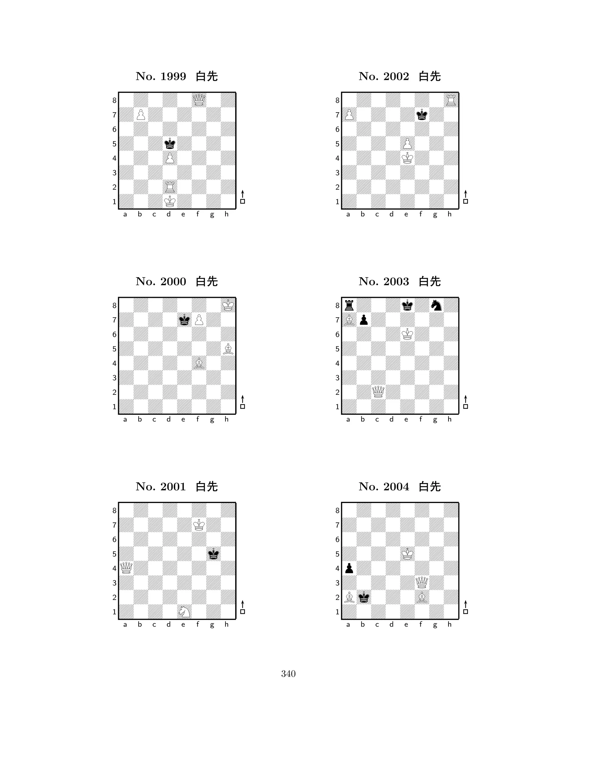 Z0ZkZ0Z0 
8Z0ZKZ0Z0 
Z0Z0Z0Z0 
0Z0S0Z0Z 
0Z0O0Z0Z 
0Z0Z0L0Z 
ZPZ0Z0Z0 
0Z0Z0Z0Z 
No. 1999 xk 
7654321Z0Z0jPZ0 
0Z0Z0Z0J 
a b c d e f g h 
0Z0Z0Z0Z 
Z0Z0Z0ZB 
No. 2000 xk 
80Z0Z0A0Z 
765Z0Z0Z0Z0 
0Z0Z0Z0Z 
Z0Z0Z0Z0 
4321Z0Z0ZKZ0 
0Z0Z0Z0Z 
a b c d e f g h 
0Z0Z0Z0Z 
Z0Z0Z0j0 
No. 2001 xk 
8QZ0Z0Z0Z 
765Z0Z0M0Z0 
0Z0Z0Z0Z 
Z0Z0Z0Z0 
4321a b c d e f g h 
Z0Z0O0Z0 
8Z0Z0Z0Z0 
Z0Z0Z0Z0 
0Z0Z0Z0Z 
0Z0ZKZ0Z 
0Z0Z0Z0S 
O0Z0ZkZ0 
0Z0Z0Z0Z 
No. 2002 xk 
7654321ApZ0Z0Z0 
rZ0ZkZnZ 
a b c d e f g h 
0Z0ZKZ0Z 
Z0Z0Z0Z0 
No. 2003 xk 
80Z0Z0Z0Z 
765Z0Z0Z0Z0 
0ZQZ0Z0Z 
Z0Z0Z0Z0 
4321Z0Z0Z0Z0 
0Z0Z0Z0Z 
a b c d e f g h 
0Z0Z0Z0Z 
Z0Z0J0Z0 
No. 2004 xk 
8pZ0Z0Z0Z 
765Z0Z0Z0Z0 
Bj0Z0A0Z 
Z0Z0ZQZ0 
4321a b c d e f g h 
340 
 