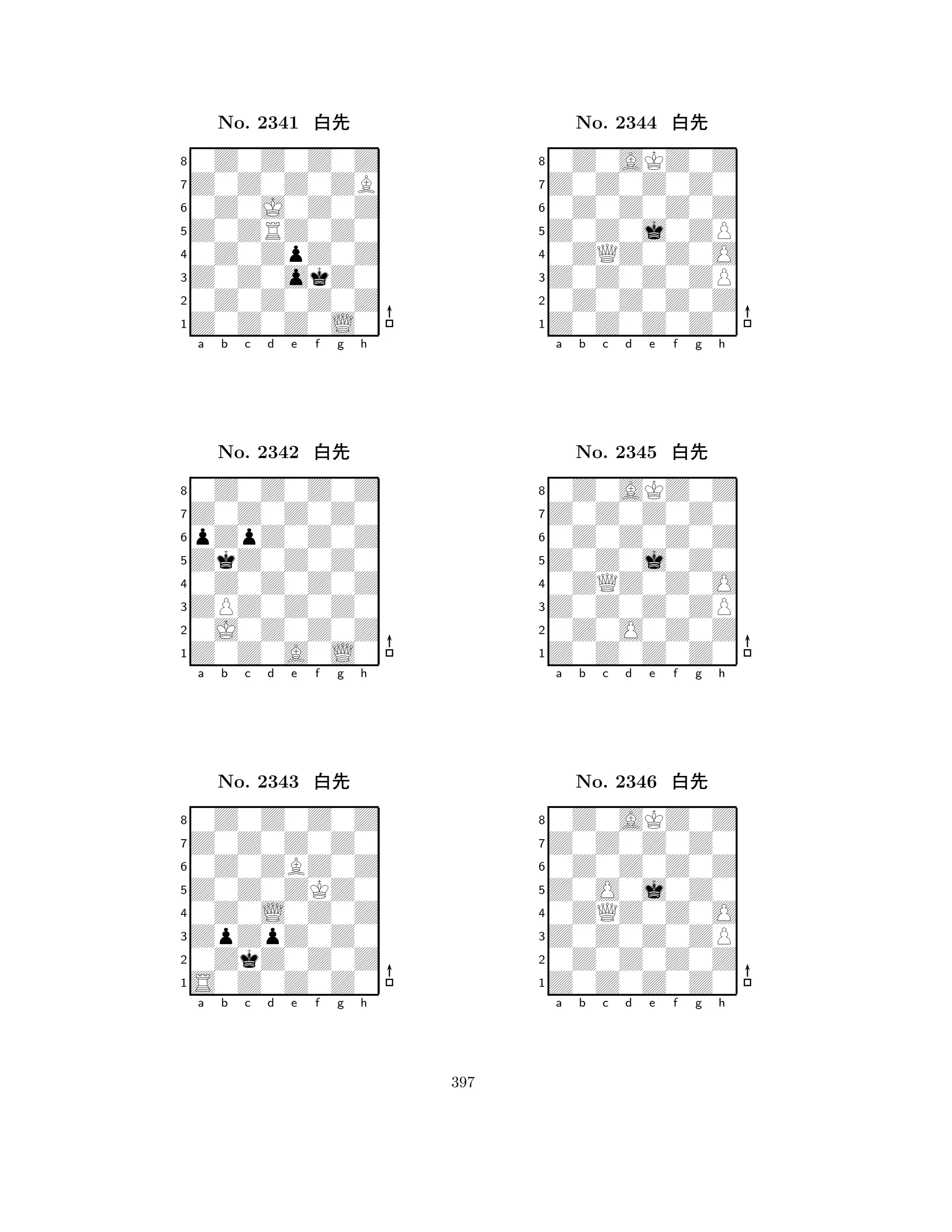 Z0ZRZ0Z0 
8Z0Z0Z0L0 
Z0Z0okZ0 
0Z0Z0Z0Z 
0Z0ZpZ0Z 
0Z0Z0Z0Z 
Z0Z0Z0ZB 
0Z0J0Z0Z 
No. 2341 xk 
7654321Z0Z0Z0Z0 
0Z0Z0Z0Z 
a b c d e f g h 
pZpZ0Z0Z 
ZkZ0Z0Z0 
No. 2342 xk 
80Z0Z0Z0Z 
765Z0Z0A0L0 
0J0Z0Z0Z 
ZPZ0Z0Z0 
4321Z0Z0Z0Z0 
0Z0Z0Z0Z 
a b c d e f g h 
0Z0ZBZ0Z 
Z0Z0ZKZ0 
No. 2343 xk 
80Z0L0Z0Z 
765S0Z0Z0Z0 
0ZkZ0Z0Z 
ZpZpZ0Z0 
4321a b c d e f g h 
Z0Z0j0ZP 
8Z0Z0Z0Z0 
Z0Z0Z0ZP 
0Z0Z0Z0Z 
0ZQZ0Z0O 
0Z0AKZ0Z 
Z0Z0Z0Z0 
0Z0Z0Z0Z 
No. 2344 xk 
7654321Z0Z0Z0Z0 
0Z0AKZ0Z 
a b c d e f g h 
0Z0Z0Z0Z 
Z0Z0j0Z0 
No. 2345 xk 
80ZQZ0Z0O 
765Z0Z0Z0Z0 
0Z0O0Z0Z 
Z0Z0Z0ZP 
4321Z0Z0Z0Z0 
0Z0AKZ0Z 
a b c d e f g h 
0Z0Z0Z0Z 
Z0O0j0Z0 
No. 2346 xk 
80ZQZ0Z0O 
765Z0Z0Z0Z0 
0Z0Z0Z0Z 
Z0Z0Z0ZP 
4321a b c d e f g h 
397 
 