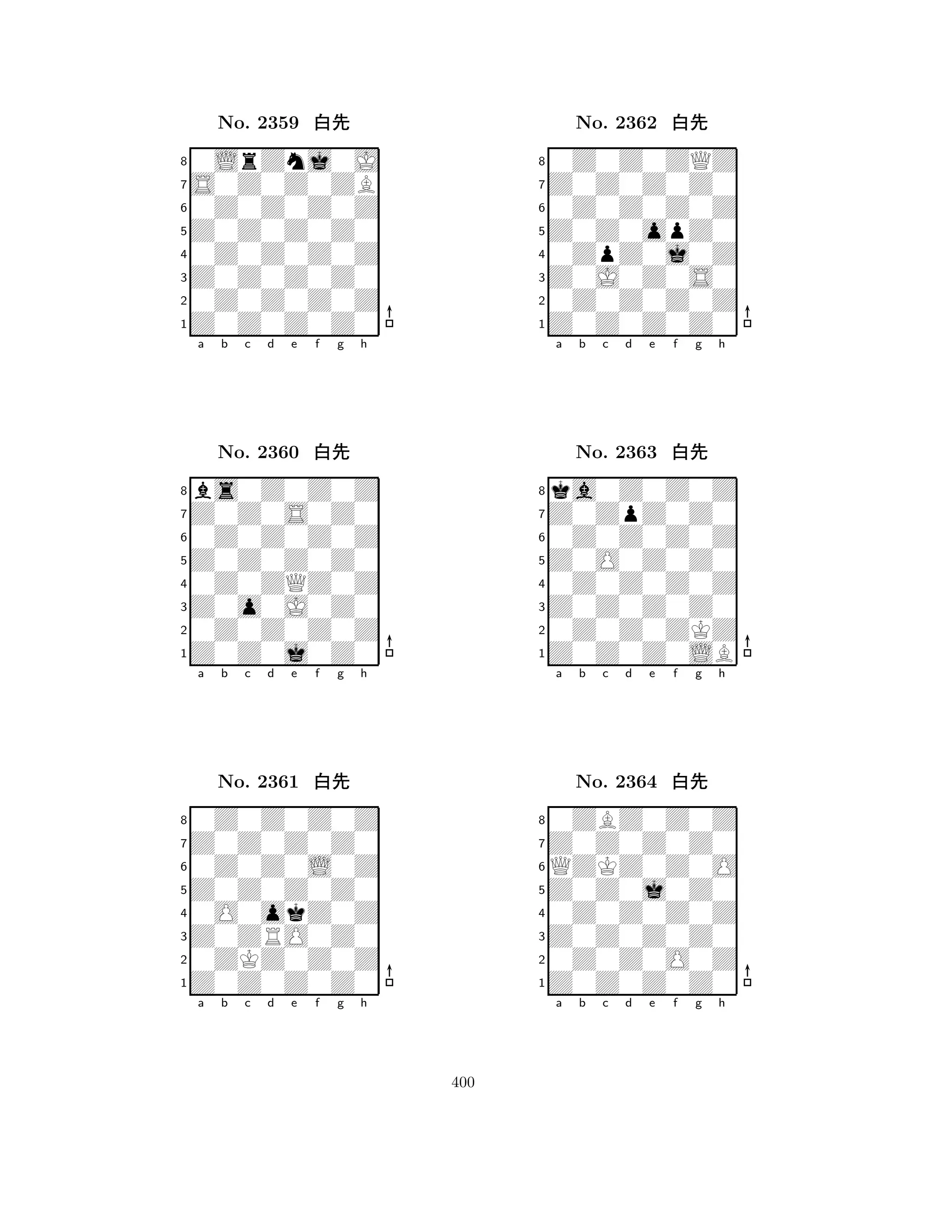 Z0Z0Z0Z0 
8Z0Z0Z0Z0 
Z0Z0Z0Z0 
0Z0Z0Z0Z 
0Z0Z0Z0Z 
0LrZnj0J 
S0Z0Z0ZB 
0Z0Z0Z0Z 
No. 2359 xk 
7654321Z0Z0S0Z0 
bs0Z0Z0Z 
a b c d e f g h 
0Z0Z0Z0Z 
Z0Z0Z0Z0 
No. 2360 xk 
80Z0ZQZ0Z 
765Z0Z0j0Z0 
0Z0Z0Z0Z 
Z0o0J0Z0 
4321Z0Z0Z0Z0 
0Z0Z0Z0Z 
a b c d e f g h 
0Z0Z0L0Z 
Z0Z0Z0Z0 
No. 2361 xk 
80O0okZ0Z 
765Z0Z0Z0Z0 
0ZKZ0Z0Z 
Z0ZRO0Z0 
4321a b c d e f g h 
Z0Z0opZ0 
8Z0Z0Z0Z0 
Z0J0Z0S0 
0Z0Z0Z0Z 
0ZpZ0j0Z 
0Z0Z0ZQZ 
Z0Z0Z0Z0 
0Z0Z0Z0Z 
No. 2362 xk 
7654321Z0ZpZ0Z0 
ka0Z0Z0Z 
a b c d e f g h 
0Z0Z0Z0Z 
Z0O0Z0Z0 
No. 2363 xk 
80Z0Z0Z0Z 
765Z0Z0Z0LB 
0Z0Z0ZKZ 
Z0Z0Z0Z0 
4321Z0Z0Z0Z0 
0ZBZ0Z0Z 
a b c d e f g h 
QZKZ0Z0O 
Z0Z0j0Z0 
No. 2364 xk 
80Z0Z0Z0Z 
765Z0Z0Z0Z0 
0Z0Z0O0Z 
Z0Z0Z0Z0 
4321a b c d e f g h 
400 
 