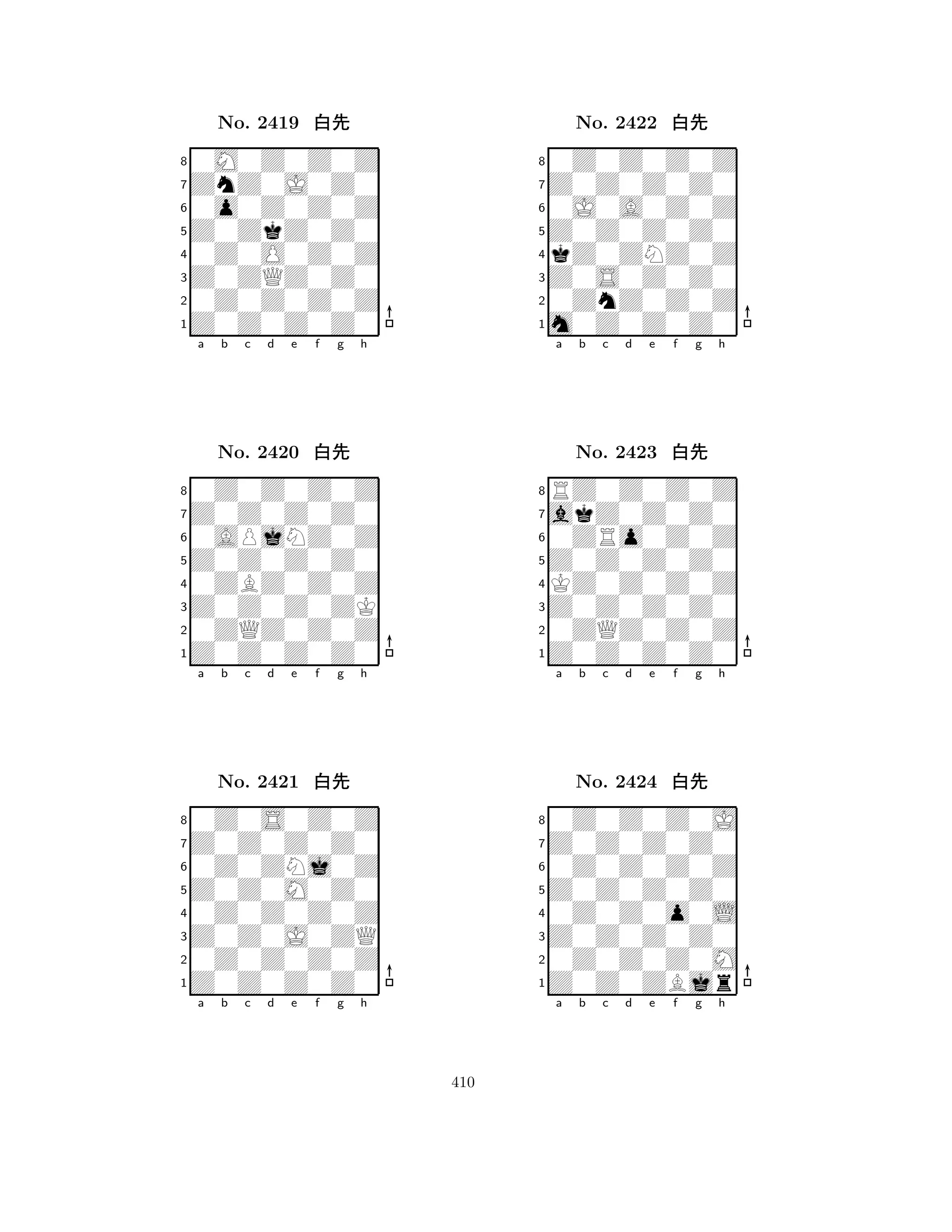 Z0ZkZ0Z0 
8Z0Z0Z0Z0 
Z0ZQZ0Z0 
0Z0Z0Z0Z 
0Z0O0Z0Z 
0M0Z0Z0Z 
ZnZ0J0Z0 
0o0Z0Z0Z 
No. 2419 xk 
7654321Z0Z0Z0Z0 
0Z0Z0Z0Z 
a b c d e f g h 
0APjNZ0Z 
Z0Z0Z0Z0 
No. 2420 xk 
80ZBZ0Z0Z 
765Z0Z0Z0Z0 
0ZQZ0Z0Z 
Z0Z0Z0ZK 
4321Z0Z0Z0Z0 
0Z0S0Z0Z 
a b c d e f g h 
0Z0ZNj0Z 
Z0Z0M0Z0 
No. 2421 xk 
80Z0Z0Z0Z 
765Z0Z0Z0Z0 
0Z0Z0Z0Z 
Z0Z0J0ZQ 
4321a b c d e f g h 
Z0Z0Z0Z0 
8m0Z0Z0Z0 
Z0S0Z0Z0 
0ZnZ0Z0Z 
kZ0ZNZ0Z 
0Z0Z0Z0Z 
Z0Z0Z0Z0 
0J0A0Z0Z 
No. 2422 xk 
7654321akZ0Z0Z0 
RZ0Z0Z0Z 
a b c d e f g h 
0ZRo0Z0Z 
Z0Z0Z0Z0 
No. 2423 xk 
8KZ0Z0Z0Z 
765Z0Z0Z0Z0 
0ZQZ0Z0Z 
Z0Z0Z0Z0 
4321Z0Z0Z0Z0 
0Z0Z0Z0J 
a b c d e f g h 
0Z0Z0Z0Z 
Z0Z0Z0Z0 
No. 2424 xk 
80Z0Z0o0L 
765Z0Z0ZBjr 
0Z0Z0Z0M 
Z0Z0Z0Z0 
4321a b c d e f g h 
410 
 