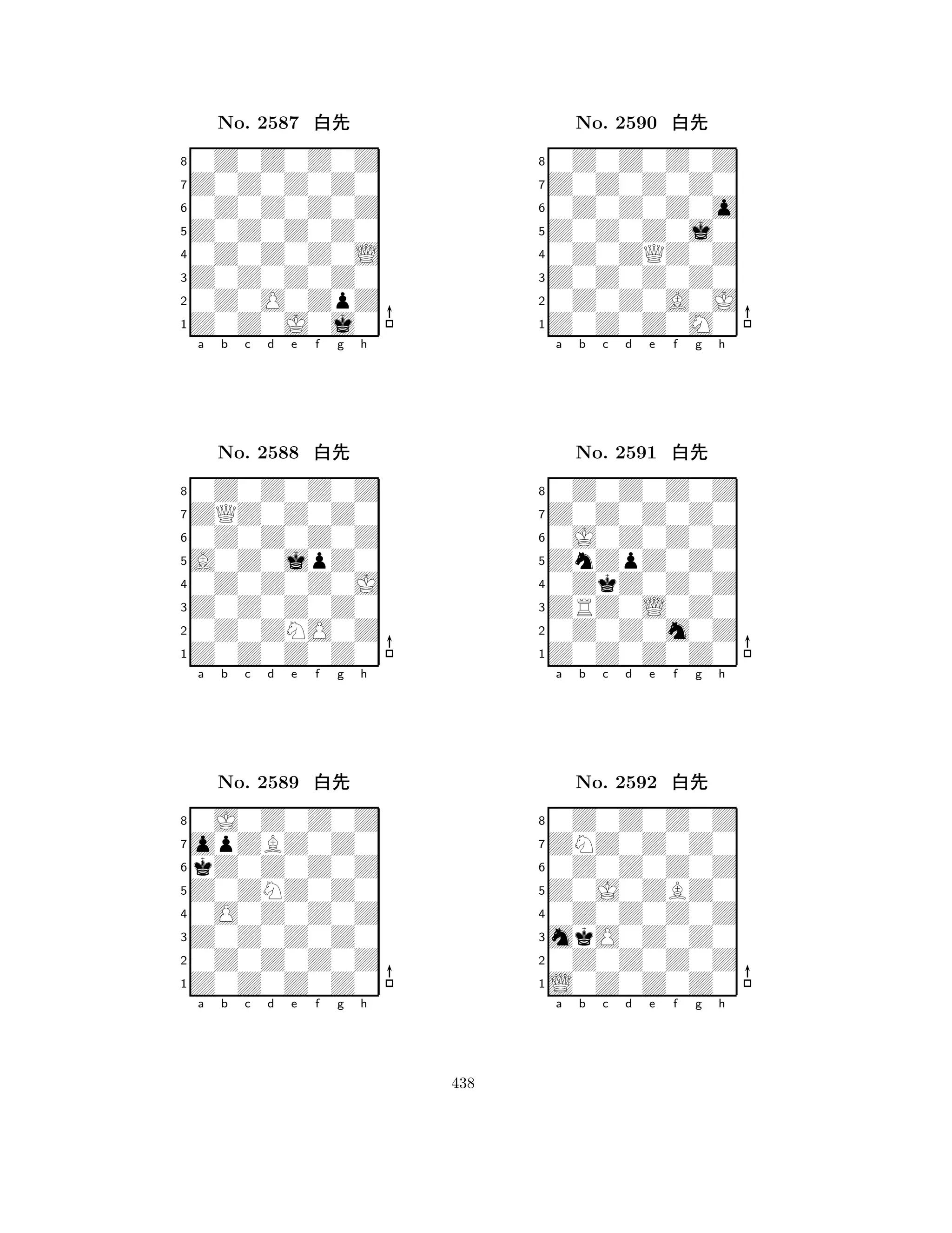 Z0Z0Z0Z0 
8Z0Z0J0j0 
Z0Z0Z0Z0 
0Z0O0ZpZ 
0Z0Z0Z0L 
0Z0Z0Z0Z 
Z0Z0Z0Z0 
0Z0Z0Z0Z 
No. 2587 xk 
7654321ZQZ0Z0Z0 
0Z0Z0Z0Z 
a b c d e f g h 
0Z0Z0Z0Z 
A0Z0jpZ0 
No. 2588 xk 
80Z0Z0Z0J 
765Z0Z0Z0Z0 
0Z0ZNO0Z 
Z0Z0Z0Z0 
4321opZBZ0Z0 
0J0Z0Z0Z 
a b c d e f g h 
kZ0Z0Z0Z 
Z0ZNZ0Z0 
No. 2589 xk 
80O0Z0Z0Z 
765Z0Z0Z0Z0 
0Z0Z0Z0Z 
Z0Z0Z0Z0 
4321a b c d e f g h 
Z0Z0Z0j0 
8Z0Z0Z0M0 
Z0Z0Z0Z0 
0Z0Z0A0J 
0Z0ZQZ0Z 
0Z0Z0Z0Z 
Z0Z0Z0Z0 
0Z0Z0Z0o 
No. 2590 xk 
7654321Z0Z0Z0Z0 
0Z0Z0Z0Z 
a b c d e f g h 
0J0Z0Z0Z 
ZnZpZ0Z0 
No. 2591 xk 
80ZkZ0Z0Z 
765Z0Z0Z0Z0 
0Z0Z0m0Z 
ZRZ0L0Z0 
4321ZNZ0Z0Z0 
0Z0Z0Z0Z 
a b c d e f g h 
0Z0Z0Z0Z 
Z0J0ZBZ0 
No. 2592 xk 
80Z0Z0Z0Z 
765L0Z0Z0Z0 
0Z0Z0Z0Z 
mkO0Z0Z0 
4321a b c d e f g h 
438 
 