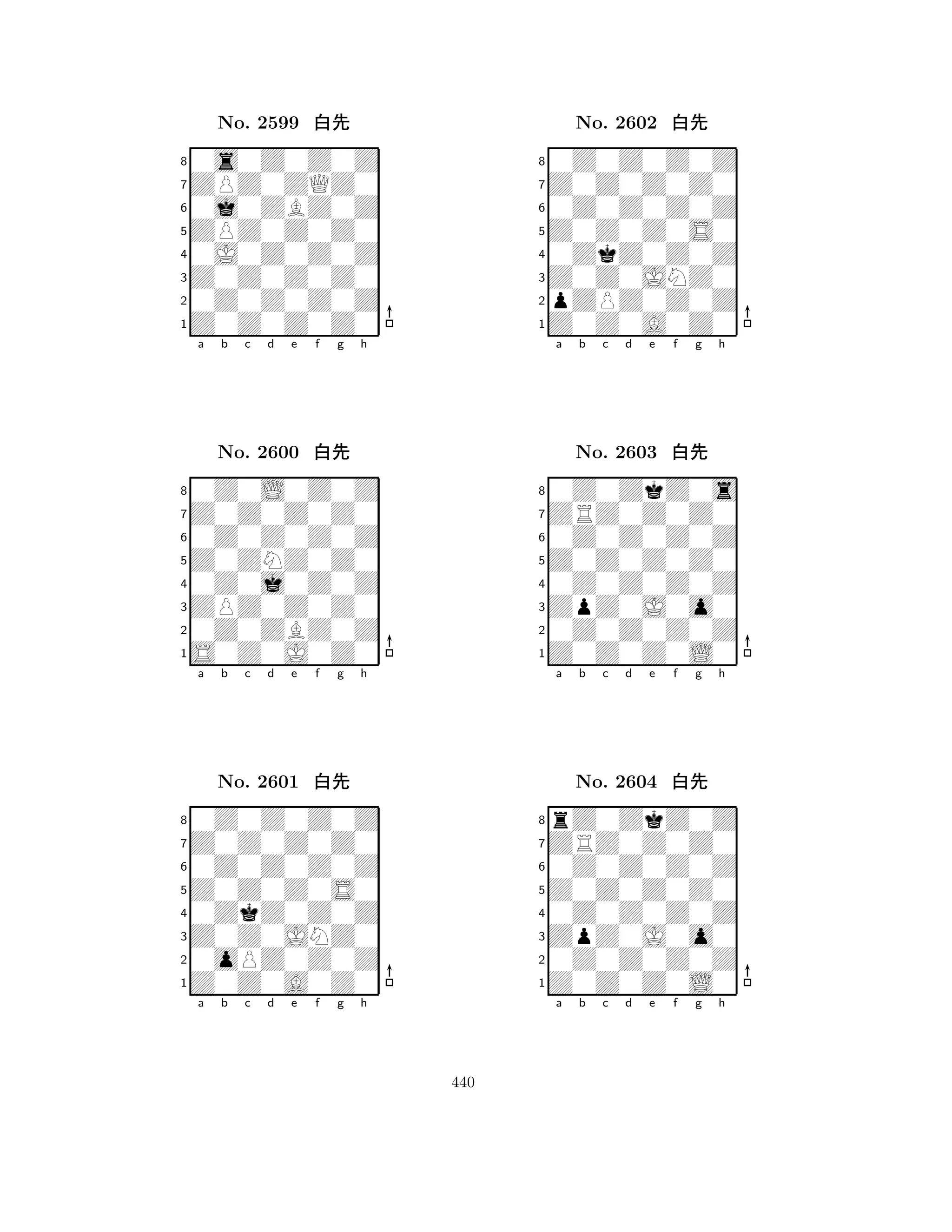 ZPZ0Z0Z0 
8Z0Z0Z0Z0 
Z0Z0Z0Z0 
0Z0Z0Z0Z 
0J0Z0Z0Z 
0s0Z0Z0Z 
ZPZ0ZQZ0 
0j0ZBZ0Z 
No. 2599 xk 
7654321Z0Z0Z0Z0 
0Z0L0Z0Z 
a b c d e f g h 
0Z0Z0Z0Z 
Z0ZNZ0Z0 
No. 2600 xk 
80Z0j0Z0Z 
765S0Z0J0Z0 
0Z0ZBZ0Z 
ZPZ0Z0Z0 
4321Z0Z0Z0Z0 
0Z0Z0Z0Z 
a b c d e f g h 
0Z0Z0Z0Z 
Z0Z0Z0S0 
No. 2601 xk 
80ZkZ0Z0Z 
765Z0Z0A0Z0 
0oPZ0Z0Z 
Z0Z0JNZ0 
4321a b c d e f g h 
Z0Z0Z0S0 
8Z0Z0A0Z0 
Z0Z0JNZ0 
pZPZ0Z0Z 
0ZkZ0Z0Z 
0Z0Z0Z0Z 
Z0Z0Z0Z0 
0Z0Z0Z0Z 
No. 2602 xk 
7654321ZRZ0Z0Z0 
0Z0ZkZ0s 
a b c d e f g h 
0Z0Z0Z0Z 
Z0Z0Z0Z0 
No. 2603 xk 
80Z0Z0Z0Z 
765Z0Z0Z0L0 
0Z0Z0Z0Z 
ZpZ0J0o0 
4321ZRZ0Z0Z0 
rZ0ZkZ0Z 
a b c d e f g h 
0Z0Z0Z0Z 
Z0Z0Z0Z0 
No. 2604 xk 
80Z0Z0Z0Z 
765Z0Z0Z0L0 
0Z0Z0Z0Z 
ZpZ0J0o0 
4321a b c d e f g h 
440 
 