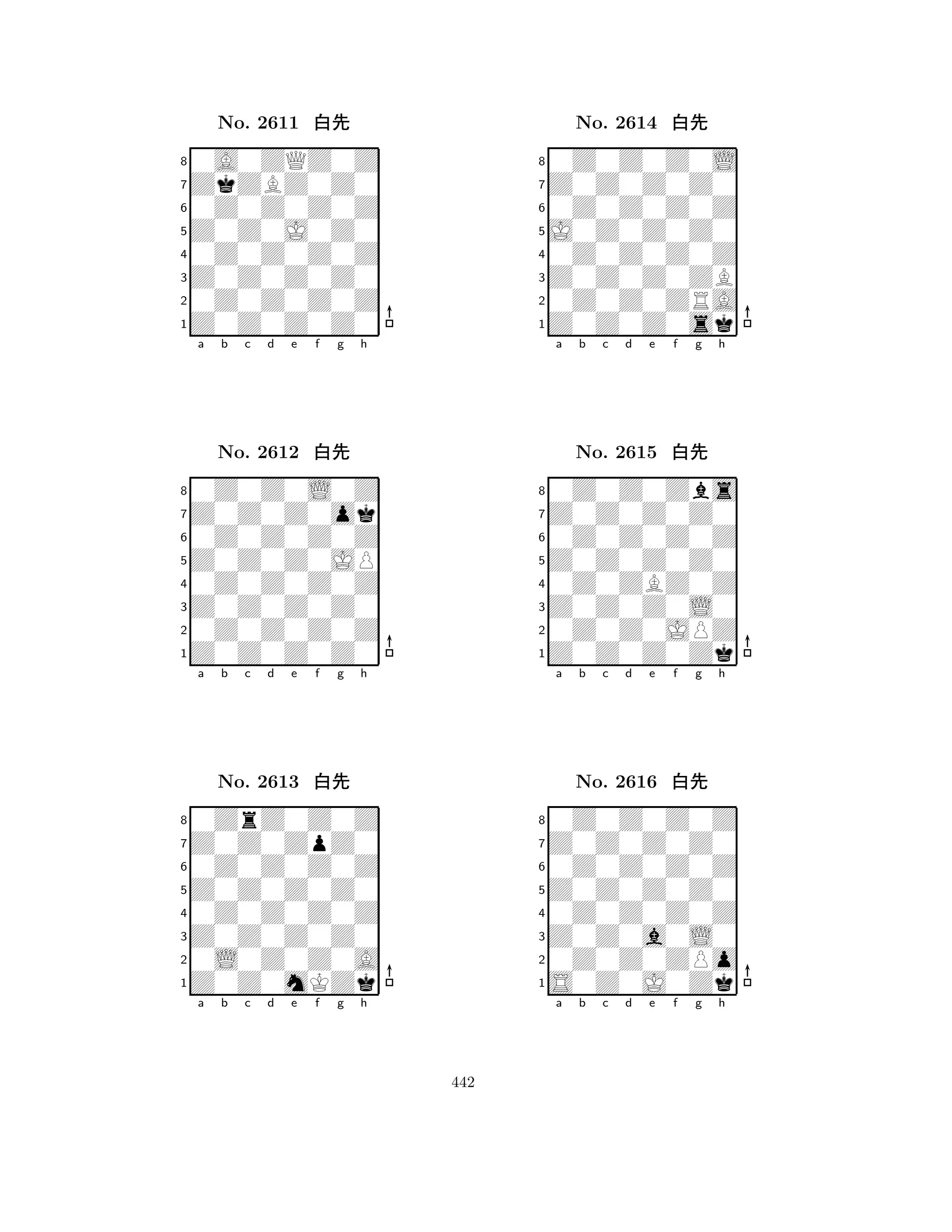 Z0Z0J0Z0 
8Z0Z0Z0Z0 
Z0Z0Z0Z0 
0Z0Z0Z0Z 
0Z0Z0Z0Z 
0A0ZQZ0Z 
ZkZBZ0Z0 
0Z0Z0Z0Z 
No. 2611 xk 
7654321Z0Z0Z0ok 
0Z0Z0L0Z 
a b c d e f g h 
0Z0Z0Z0Z 
Z0Z0Z0JP 
No. 2612 xk 
80Z0Z0Z0Z 
765Z0Z0Z0Z0 
0Z0Z0Z0Z 
Z0Z0Z0Z0 
4321Z0Z0ZpZ0 
0ZrZ0Z0Z 
a b c d e f g h 
0Z0Z0Z0Z 
Z0Z0Z0Z0 
No. 2613 xk 
80Z0Z0Z0Z 
765Z0Z0mKZk 
0L0Z0Z0A 
Z0Z0Z0Z0 
4321a b c d e f g h 
J0Z0Z0Z0 
8Z0Z0Z0sk 
Z0Z0Z0ZB 
0Z0Z0ZRA 
0Z0Z0Z0Z 
0Z0Z0Z0L 
Z0Z0Z0Z0 
0Z0Z0Z0Z 
No. 2614 xk 
7654321Z0Z0Z0Z0 
0Z0Z0Zbs 
a b c d e f g h 
0Z0Z0Z0Z 
Z0Z0Z0Z0 
No. 2615 xk 
80Z0ZBZ0Z 
765Z0Z0Z0Zk 
0Z0Z0JPZ 
Z0Z0Z0L0 
4321Z0Z0Z0Z0 
0Z0Z0Z0Z 
a b c d e f g h 
0Z0Z0Z0Z 
Z0Z0Z0Z0 
No. 2616 xk 
80Z0Z0Z0Z 
765S0Z0J0Zk 
0Z0Z0ZPo 
Z0Z0a0L0 
4321a b c d e f g h 
442 
 