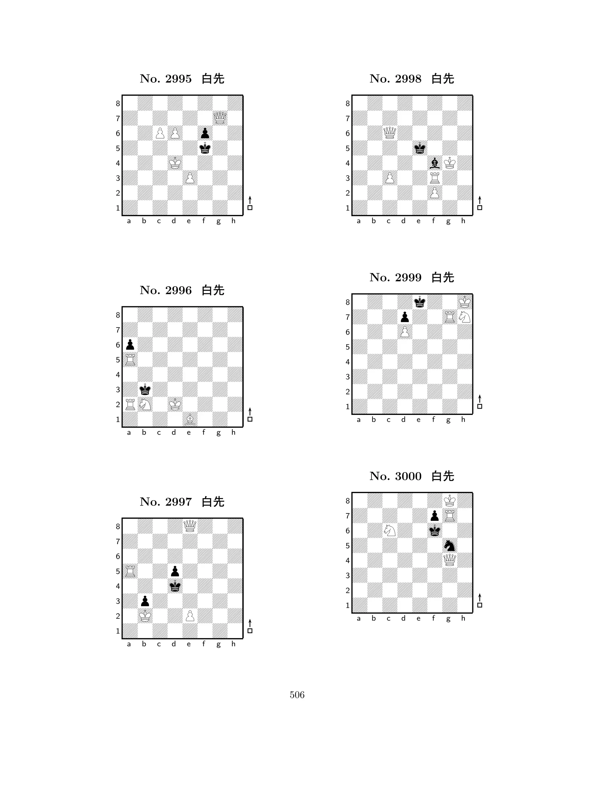 Z0Z0ZkZ0 
8Z0Z0Z0Z0 
Z0Z0O0Z0 
0Z0Z0Z0Z 
0Z0J0Z0Z 
0Z0Z0Z0Z 
Z0Z0Z0L0 
0ZPO0o0Z 
No. 2995 xk 
7654321Z0Z0Z0Z0 
0Z0Z0Z0Z 
a b c d e f g h 
pZ0Z0Z0Z 
S0Z0Z0Z0 
No. 2996 xk 
80Z0Z0Z0Z 
765Z0Z0A0Z0 
RM0J0Z0Z 
ZkZ0Z0Z0 
4321Z0Z0Z0Z0 
0Z0ZQZ0Z 
a b c d e f g h 
0Z0Z0Z0Z 
S0ZpZ0Z0 
No. 2997 xk 
80Z0j0Z0Z 
765Z0Z0Z0Z0 
0J0ZPZ0Z 
ZpZ0Z0Z0 
4321a b c d e f g h 
Z0Z0j0Z0 
8Z0Z0Z0Z0 
Z0O0ZRZ0 
0Z0Z0O0Z 
0Z0Z0aKZ 
0Z0Z0Z0Z 
Z0Z0Z0Z0 
0ZQZ0Z0Z 
No. 2998 xk 
76543210Z0O0Z0Z 
Z0ZpZ0SN 
0Z0ZkZ0J 
a b c d e f g h 
Z0Z0Z0Z0 
No. 2999 xk 
80Z0Z0Z0Z 
765Z0Z0Z0Z0 
0Z0Z0Z0Z 
Z0Z0Z0Z0 
43210ZNZ0j0Z 
Z0Z0ZpS0 
0Z0Z0ZKZ 
a b c d e f g h 
Z0Z0Z0m0 
No. 3000 xk 
80Z0Z0ZQZ 
765Z0Z0Z0Z0 
0Z0Z0Z0Z 
Z0Z0Z0Z0 
4321a b c d e f g h 
506 
 