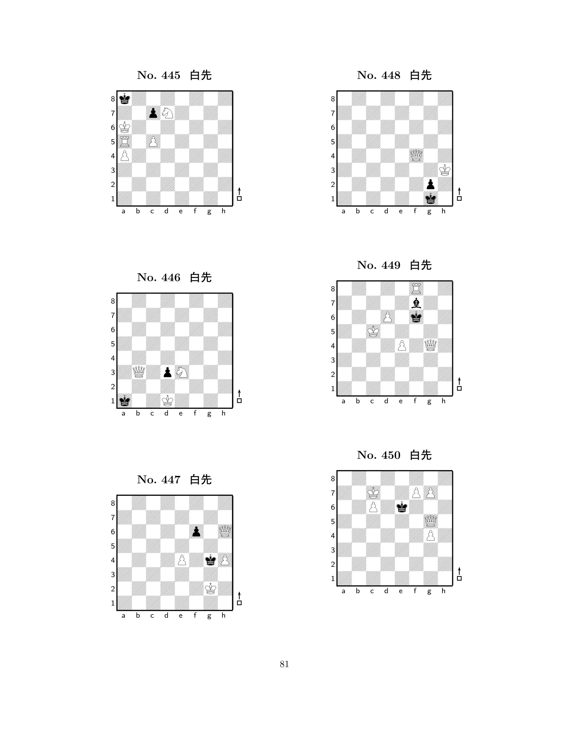 S0O0Z0Z0 
8Z0Z0Z0Z0 
Z0Z0Z0Z0 
0Z0Z0Z0Z 
PZ0Z0Z0Z 
kZ0Z0Z0Z 
Z0oNZ0Z0 
KZ0Z0Z0Z 
No. 445 xk 
7654321Z0Z0Z0Z0 
0Z0Z0Z0Z 
a b c d e f g h 
0Z0Z0Z0Z 
Z0Z0Z0Z0 
No. 446 xk 
80Z0Z0Z0Z 
765j0ZKZ0Z0 
0Z0Z0Z0Z 
ZQZpM0Z0 
4321Z0Z0Z0Z0 
0Z0Z0Z0Z 
a b c d e f g h 
0Z0Z0o0L 
Z0Z0Z0Z0 
No. 447 xk 
80Z0ZPZkO 
765Z0Z0Z0Z0 
0Z0Z0ZKZ 
Z0Z0Z0Z0 
4321a b c d e f g h 
Z0Z0Z0Z0 
8Z0Z0Z0j0 
Z0Z0Z0ZK 
0Z0Z0ZpZ 
0Z0Z0L0Z 
0Z0Z0Z0Z 
Z0Z0Z0Z0 
0Z0Z0Z0Z 
No. 448 xk 
76543210Z0O0j0Z 
Z0Z0ZbZ0 
0Z0Z0S0Z 
a b c d e f g h 
Z0J0Z0Z0 
No. 449 xk 
80Z0ZPZQZ 
765Z0Z0Z0Z0 
0Z0Z0Z0Z 
Z0Z0Z0Z0 
43210ZPZkZ0Z 
Z0J0ZPO0 
0Z0Z0Z0Z 
a b c d e f g h 
Z0Z0Z0L0 
No. 450 xk 
80Z0Z0ZPZ 
765Z0Z0Z0Z0 
0Z0Z0Z0Z 
Z0Z0Z0Z0 
4321a b c d e f g h 
81 
 